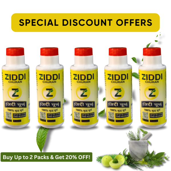 Ziddi Churan Buy 5 Pack With Special Offer Discount