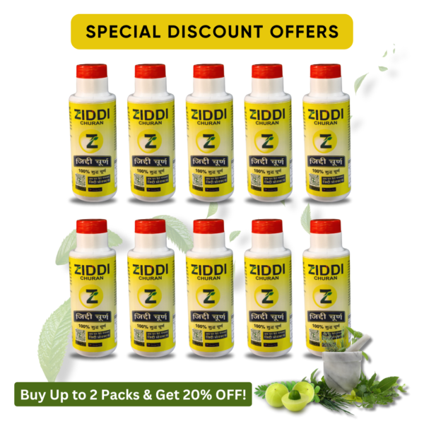 Ziddi Churan Combo Offer – 10 Pack at Special Discount!